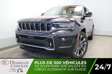 2023 Jeep Grand Cherokee OVERLAND 4X4  UCONNECT 10.1 PO CAM  5 PASSAGERS for Sale  - DC-23038  - Desmeules Chrysler