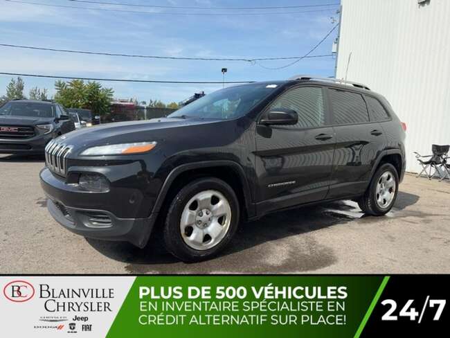 2016 Jeep Cherokee SPORT COMMANDÉS AU VOLANT BLUETOOTH DÉMARREUR for Sale  - BC-N5150  - Desmeules Chrysler