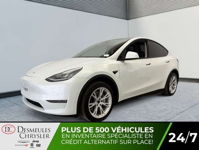 2021 Tesla Model Y Standard Range Toit vitré Caméra de recul et cotés for Sale  - DC-24483A  - Blainville Chrysler