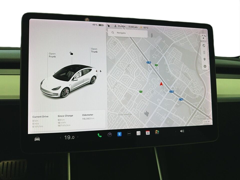 2019 Tesla Model 3  - Blainville Chrysler