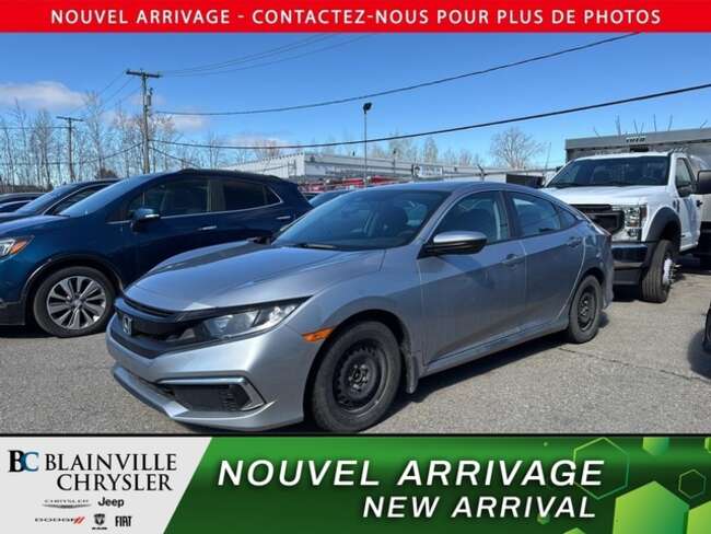 2019 Honda Civic LX SIEGES CHAUFFANTS BLUETOOTH CRUISE CARPLAY for Sale  - BC-N5691A  - Desmeules Chrysler