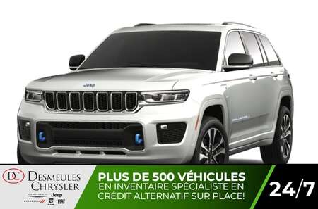 2023 Jeep Grand Cherokee 4XE Overland 4xE UCONNECT 10.1PO NAV TOIT PANORAMIQUE for Sale  - DC-23464  - Blainville Chrysler
