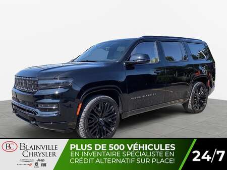2023 Jeep Grand Wagoneer Serie II Obsedian for Sale  - BC-30074  - Blainville Chrysler