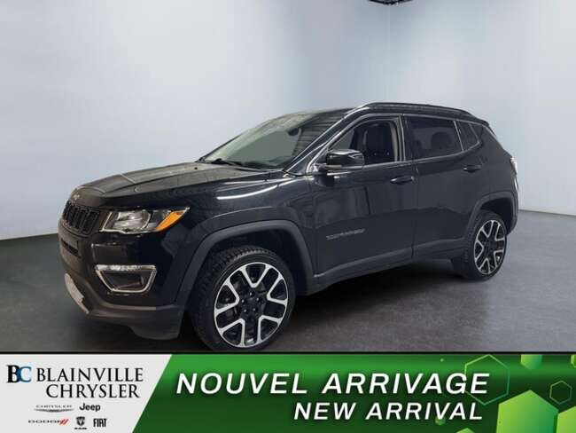 2018 Jeep Compass LIMITED CAM RECUL CUIR CHAUFFANT TOIT PANO NAV for Sale  - BC-N5722A  - Desmeules Chrysler