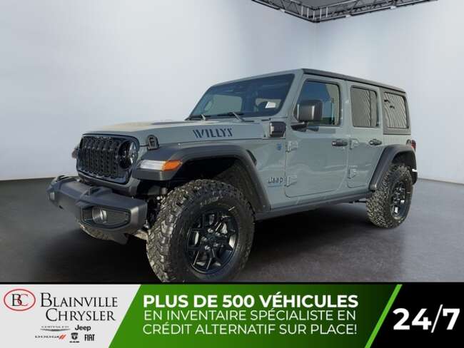 2025 Jeep Wrangler 4xe for Sale  - BC-50110  - Desmeules Chrysler