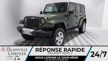 2008 Jeep Wrangler UNLIMITED 4X4 SAHARA * AIR * CRUISE * MANUELLE for Sale  - BC-21726A  - Desmeules Chrysler