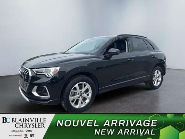 2021 Audi Q3 KOMFORT 45 QUATTRO TOIT PANO CUIR/VOLANT CHAUFFANT for Sale  - BC-M5843  - Blainville Chrysler