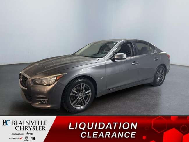2015 Infiniti Q50 AUTO SUR RDV SEULEMENT AU 514-757-3087 for Sale  - BC-40572A  - Blainville Chrysler