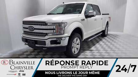 2019 Ford F-150 LARIAT 4X4 * SUPERCREW * CUIR * GPS * CAMÉRA * A/C for Sale  - BC-P2578  - Desmeules Chrysler