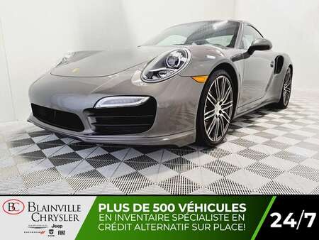 2014 Porsche 911 TURBO  SUSPENSION ET SILENCIEUX AJUSTABLES  GPS for Sale  - BC-SIM021  - Desmeules Chrysler
