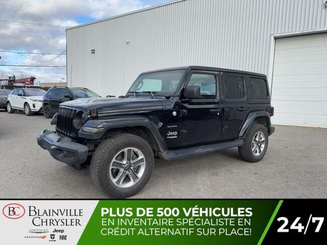 2021 Jeep Wrangler UNLIMITED SAHARA 4X4 DÉMARREUR CUIR MAGS for Sale  - BC-N5389  - Blainville Chrysler