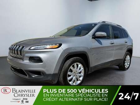 2016 Jeep CHEROKEE LIMITED 4X4 DÉMARREUR GPS TOIT OUVRANT MAGS BAS KM for Sale  - BC-P4704  - Desmeules Chrysler