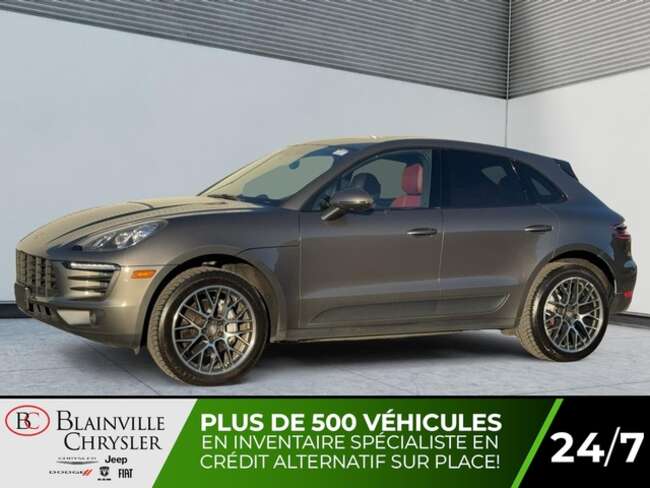 2015 Porsche Macan S AWD CUIR ROUGE NAVIGATION MAGS BOSE AUDIO for Sale  - BC-M5174  - Desmeules Chrysler