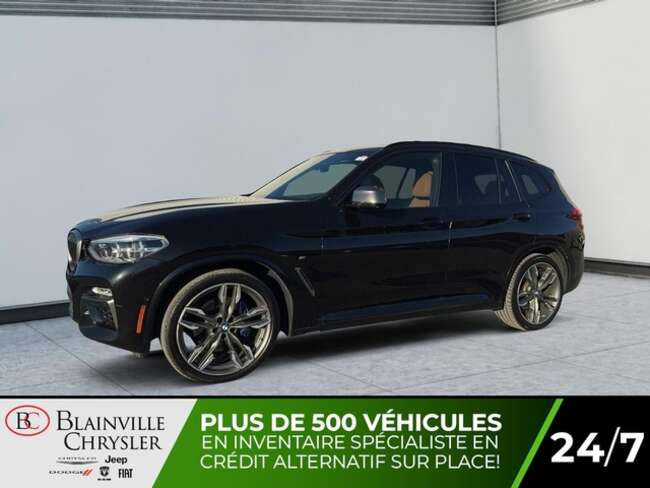 2018 BMW X3 M40i PERFORMANCE CUIR NAVIGATION AUTO HOLD MAGS for Sale  - BC-S5247  - Desmeules Chrysler