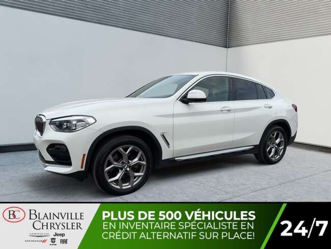 2020 BMW x4 xDrive30i CUIR APPLE CARPLAY ANDROID AUTO MAGS for Sale  - BC-M5234  - Desmeules Chrysler