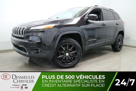 2016 Jeep Cherokee LIMITED 4X4 UCONNECT TOIT OUVRANT PANO CUIR for Sale  - DC-S4439B  - Desmeules Chrysler