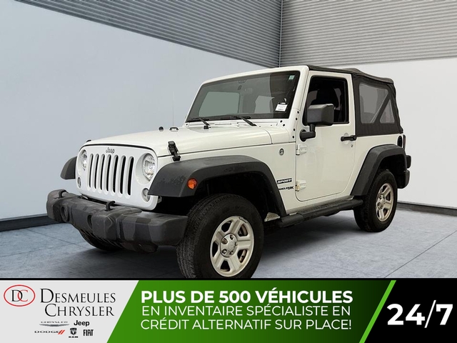 2018 Jeep Wrangler for Sale  - DC-L5693  - Blainville Chrysler