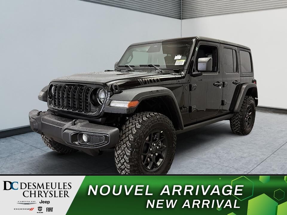 2025 Jeep Wrangler  - Desmeules Chrysler
