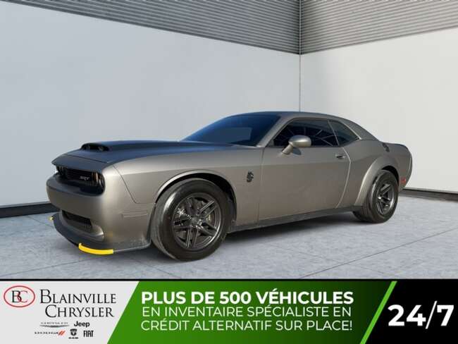 2023 Dodge Challenger SRT DEMON 170 PUISSANCE 1025 HP 973 TORQUE for Sale  - BC-L4579  - Blainville Chrysler