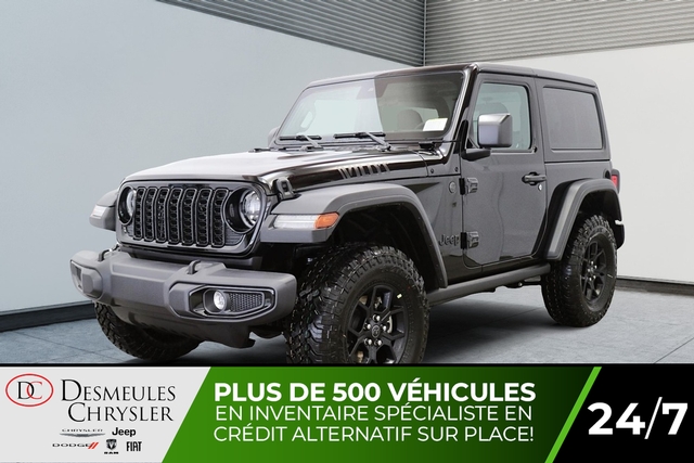 2025 Jeep Wrangler for Sale  - DC-25060  - Desmeules Chrysler