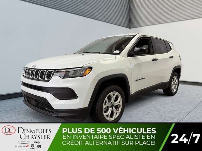 2025 Jeep Compass Sport 4X4 Uconnect de 8,4 pouces Alerte Collision for Sale  - DC-25054  - Desmeules Chrysler