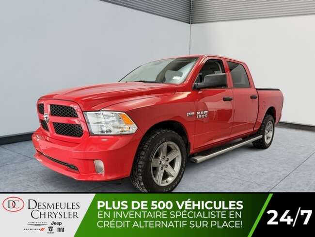 2017 Ram 1500 Crew Cab 4x4 Uconnect Caméra de recul 6 Passagers for Sale  - DC-23274A  - Desmeules Chrysler