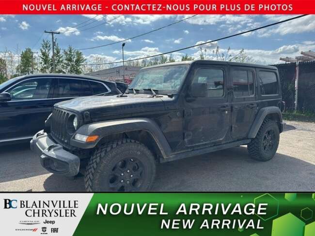 2023 Jeep Wrangler SPORT 4X4 HARDTOP BLUETOOTH SIEGES CHAUFFANTS for Sale  - BC-40633A  - Desmeules Chrysler