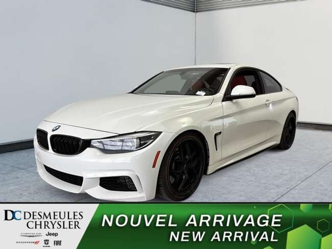 2018 BMW 4 Series 440i xDrive Mpack Toit ouvrant Cuir rouge Caméra for Sale  - DC-D6173  - Desmeules Chrysler