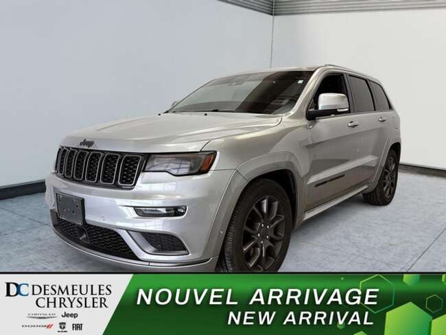 2020 Jeep Grand Cherokee Overland 4x4 Toit ouvrant Pano Nav Cuir  Caméra for Sale  - DC-D6158  - Desmeules Chrysler