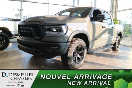 2023 Ram 1500 Rebel Crew Cab UCONNECT 12 PO NAV TOIT PANORAMIQUE for Sale  - DC-23594  - Blainville Chrysler