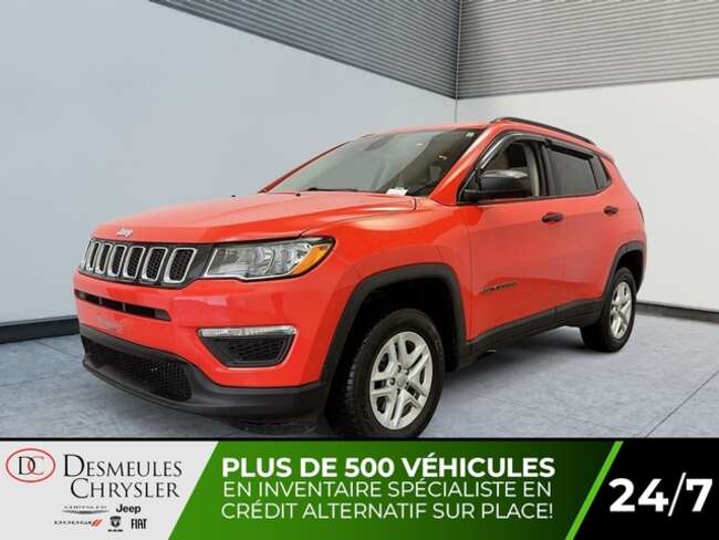 2018 Jeep Compass Sport 4x4 Uconnect Caméra  recul Cruise Bluetooth for Sale  - DC-S5758  - Blainville Chrysler