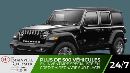 2023 Jeep Wrangler SPORT S UNLIMITED ATTELAGE DE REMORQUE for Sale  - BC-30157  - Blainville Chrysler
