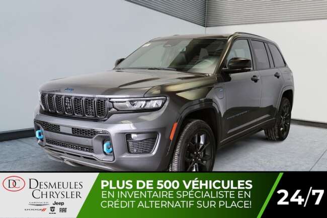 2025 Jeep Grand Cherokee 4XE Altitude 4X4 Hybride Toit ouvrant panoramique for Sale  - DC-25063  - Blainville Chrysler