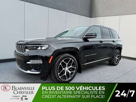 2022 Jeep Grand Cherokee SUMMIT 4X4 DÉMARREUR GPS CUIR MAGS 20 PO BAS KM for Sale  - BC-P4665  - Blainville Chrysler