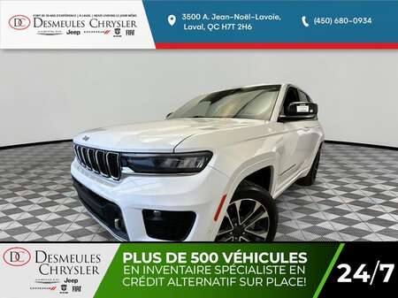 2022 Jeep Grand Cherokee Overland 4x4 Uconnect Cuir Toit ouvrant Caméra for Sale  - DC-U5029  - Desmeules Chrysler