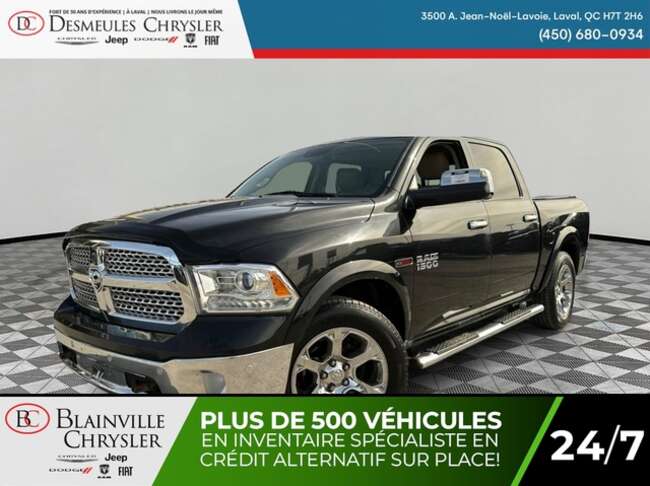 2016 Ram 1500 Laramie Crew Cab 4X4 Uconnect Toit ouv Navigation for Sale  - DC-23088A  - Blainville Chrysler