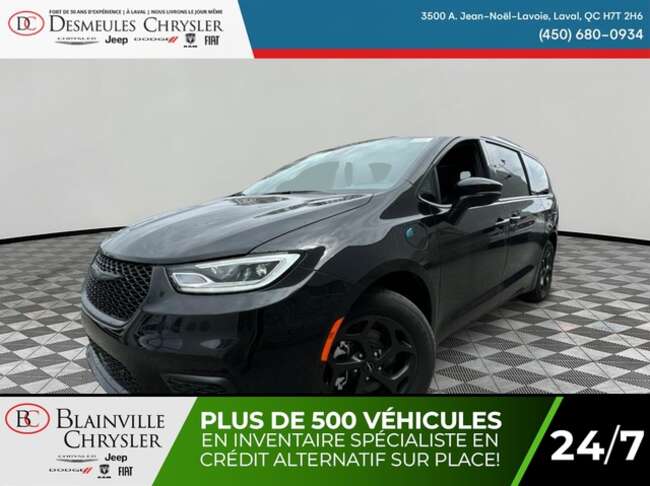 2024 Chrysler Pacifica Hybrid Hybrid Uconnect 10.1 Navigation Cuir Cam de recul for Sale  - DC-40370  - Desmeules Chrysler