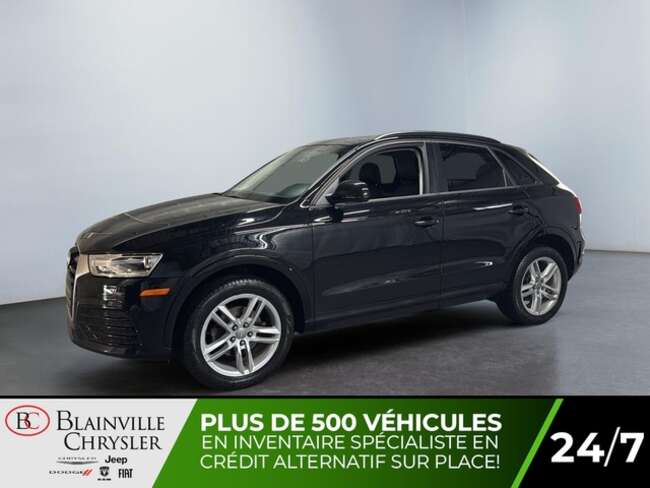 2018 Audi Q3 KOMFORT QUATTRO CUIR CHAUFFANT NAV TOIT PANO for Sale  - BC-M5961  - Desmeules Chrysler