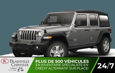 2023 Jeep Wrangler SPORTS S UNLIMITED ENSEMBLE DEUX TOIT GPS for Sale  - BC-30172  - Desmeules Chrysler