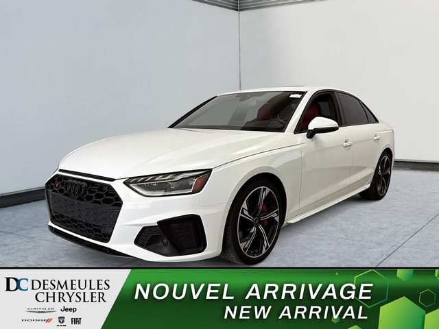 2022 Audi S4 Sedan for Sale  - DC-U6287  - Desmeules Chrysler