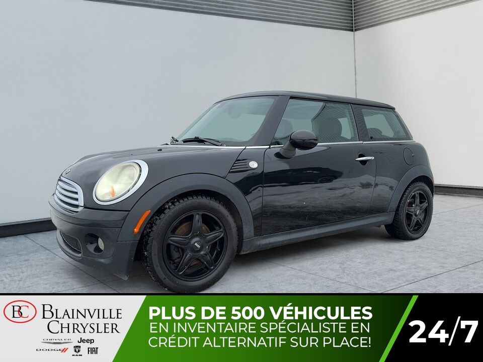 2010 Mini Cooper Hardtop  - Desmeules Chrysler