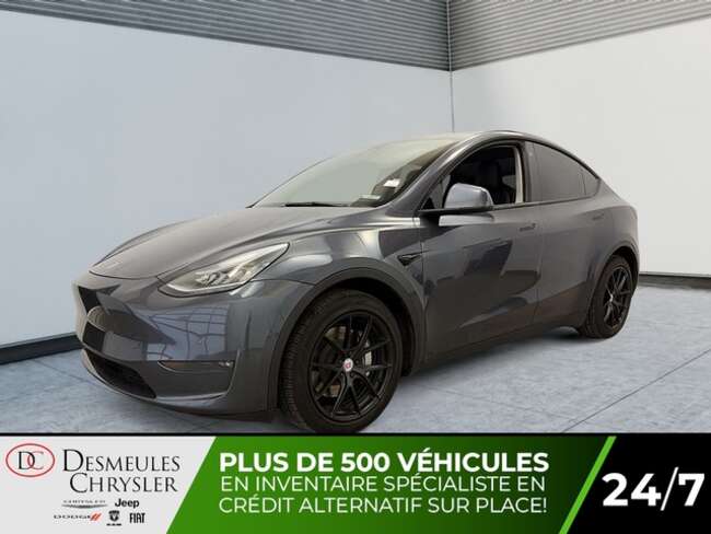 2021 Tesla Model Y Long Range Dual Motor Toit vitré Gros écran Cuir for Sale  - DC-D5490  - Blainville Chrysler