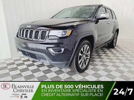 2018 Jeep Grand Cherokee LIMITED * 4X4 * TOIT OUVRANT PANORAMIQUE * GPS * for Sale  - BC-P3045  - Blainville Chrysler
