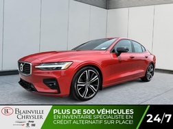2020 Volvo S60 R-Design AWD TURBO CUIR TOIT OUVRANT PANORAMIQUE  - BC-S4754  - Desmeules Chrysler