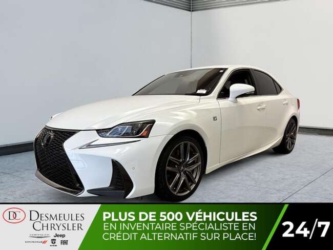 2020 Lexus IS 350 F SPORT AWD Navigation Cuir rouge Toit ouvrant for Sale  - DC-D5797B  - Desmeules Chrysler