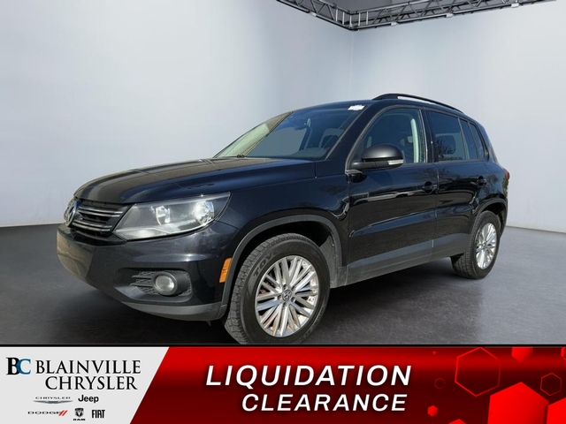 2016 Volkswagen Tiguan for Sale  - BC-L4613  - Blainville Chrysler