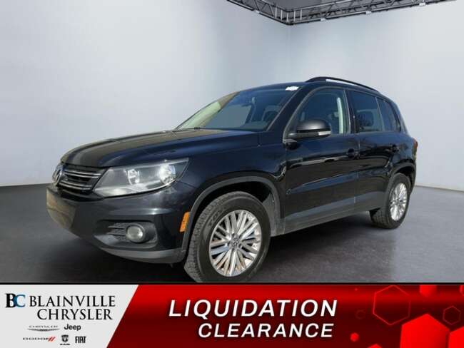 2016 Volkswagen Tiguan 4MOTION SEULEMENT SUR RV 514 757-3087 for Sale  - BC-L4613  - Desmeules Chrysler