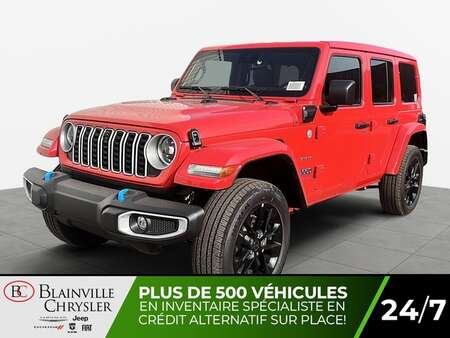 2024 Jeep WRANGLER 4XE Sahara for Sale  - BC-40028  - Desmeules Chrysler