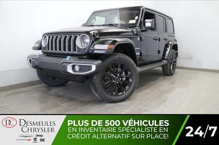 2024 Jeep WRANGLER 4XE Sahara 4XE HYBRIDE UCONNECT CAMERA DE RECUL for Sale  - DC-24044  - Blainville Chrysler