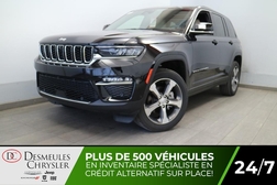 2023 Jeep Grand Cherokee Limited 4x4 UCONNECT 10.1PO NAV CAMERA 360  - DC-23644  - Blainville Chrysler